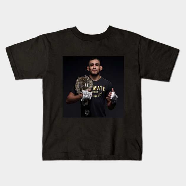 Tony 'El Cucuy' Ferguson - UFC Champion Kids T-Shirt by Fit-Flex